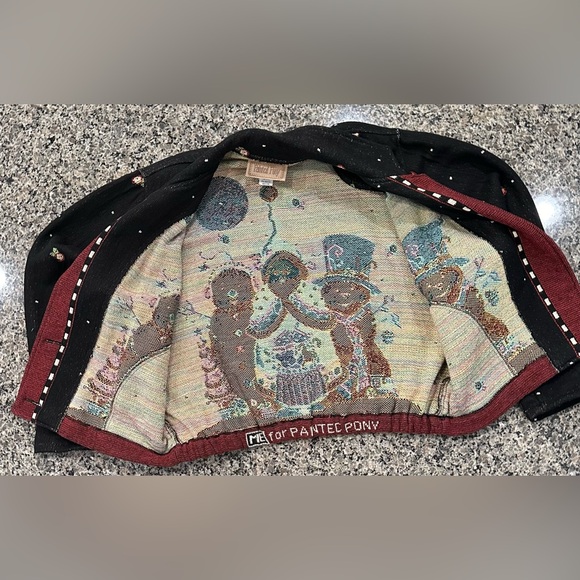 ✨VTG✨ Painted Pony Sweater Christmas Santa
Snowman Tapestry Jacket Med 🎅🏼☃️🎄 - Picture 10 of 15